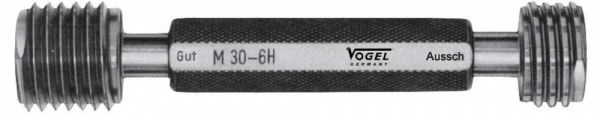 Limit thread plug gauge DIN 13 2,0x0,4mm 