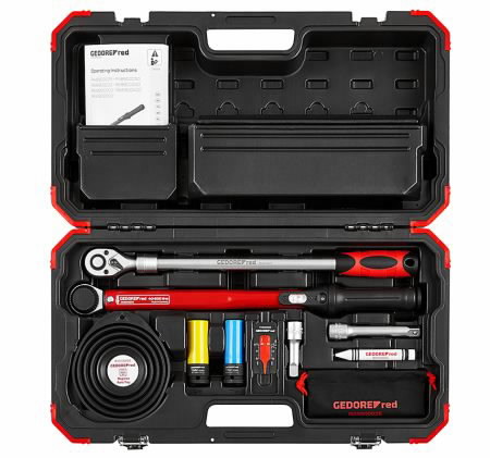 Torque wrench set for tyre change 1/2´´, 40-200Nm R68903011, Gedore RED