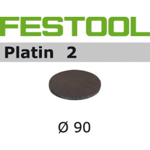 Šlifavimo popierius STF D 90/0 S500 PL2/15 Platin 2 15 vnt. 90mm S500, Festool