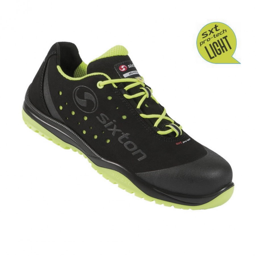 Safety shoes Cuban 01L Ritmo, black/yellow, S1P ESD SRC 42 1