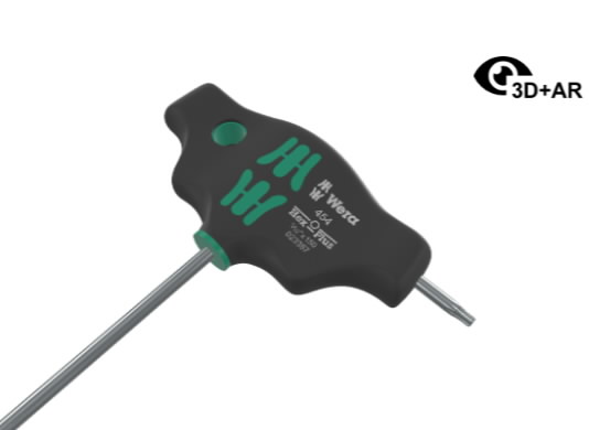 T-screwdriver 454 HEX 150mm x 5/64´´, Wera