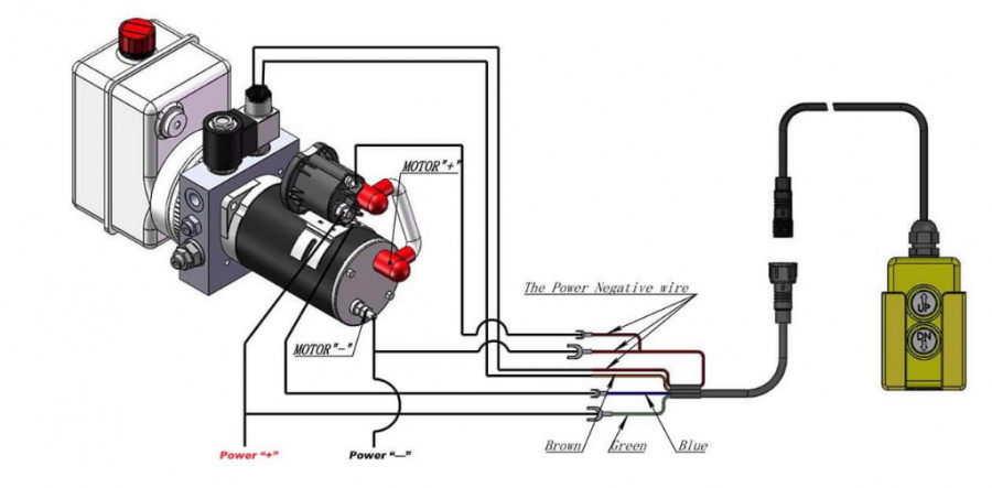 Electro-hydraulic tipping (does not need rear hydraulics) 1
