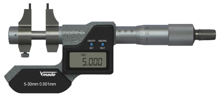 Digi Internal Micrometer 5-30x0,001 mm 
