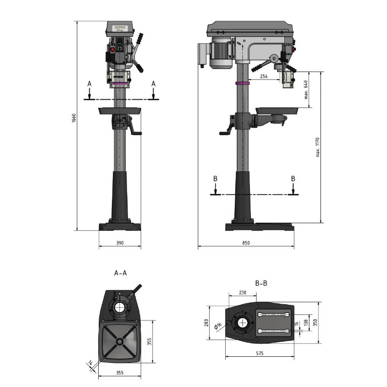 drilling-machine-optidrill-dq-32-optimum