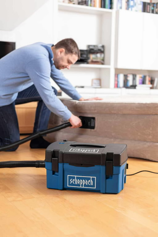 Vacuum cleaner with inflating function HD2p, Scheppach 8.