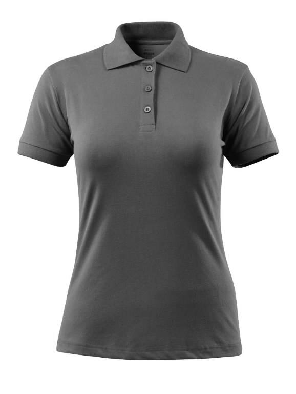 ladies grey polo shirt