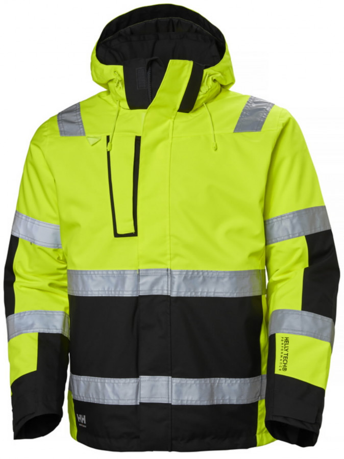 Helly Hansen Mens Alna Winter Hi Visibility Workwear Jacket 