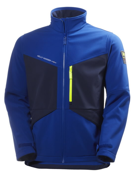 Striukė AKER SOFTSHELL, cobalt/evening blue 3XL