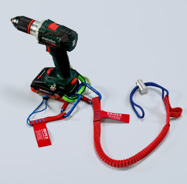 Tool tether system with carbine, up to 6kg  3.