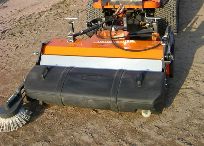 Sweeper with collector Kersten for Kubota F90 series, 150 cm 1