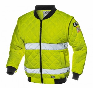 Hi vis. winterjacket 4 in 1 Contender, yellow, XL, Sir Hi vis. winterjacket 4 in 1 Contender, yellow, XL, Sir