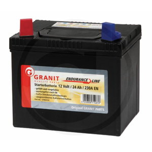 てるりん Endurance Line Battery 12V 24Ah + - 195x130x183, Granit | Stokker