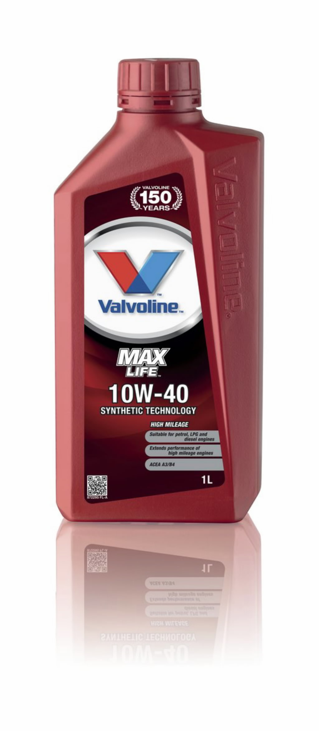 MAXLIFE 10W40 1L, Valvoline - Passenger car semi synthetic motor oils
