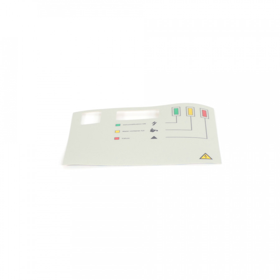 Plastic label, label for control box CDT 90, Master | STOKKER.LV ...