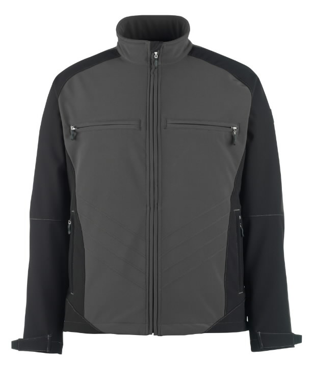 Dresden softshell elastinga striukė, juoda/antracitas, Mascot