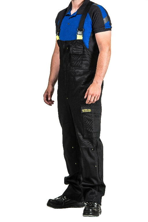 Puskombinezonis suvirintojui Stokker Special juoda/geltona 3 3XL, Dimex