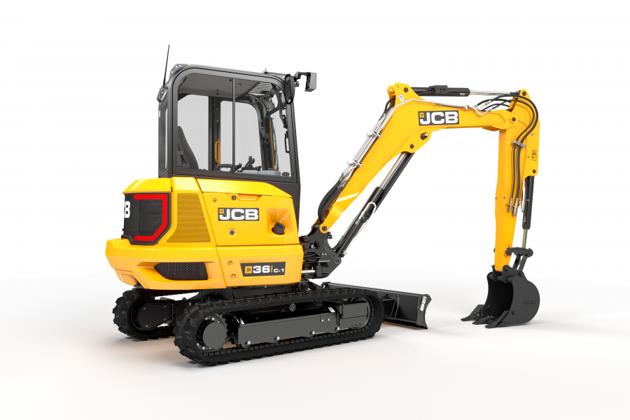 Mini ekskavatorius JCB 36C-1