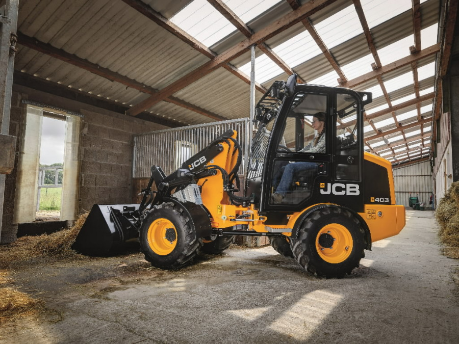 Krautuvas frontalinis  403, JCB