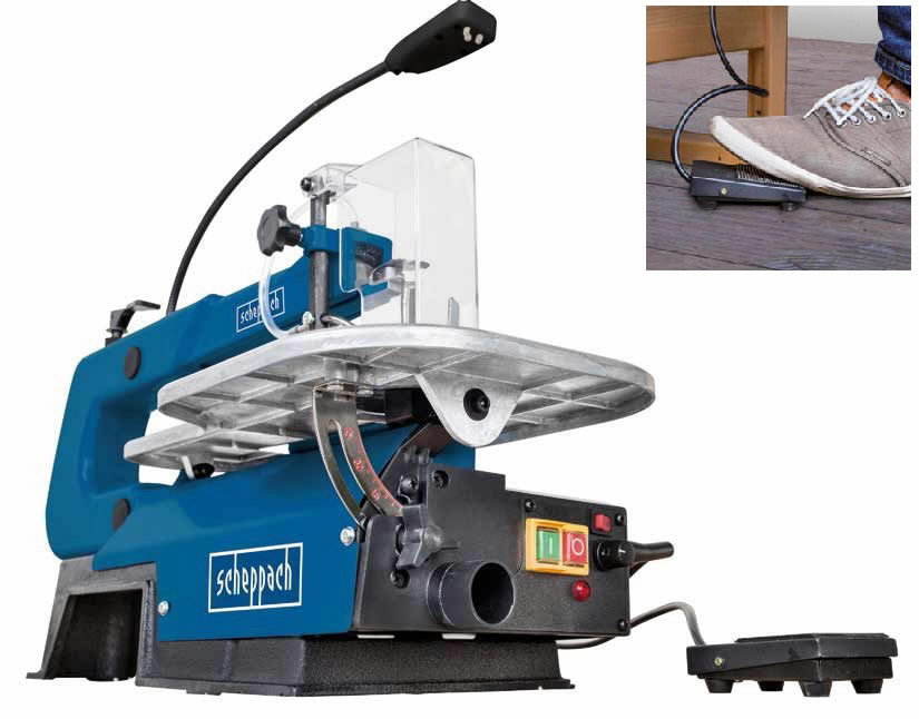 Scroll saw Deco-flex XL with foot 