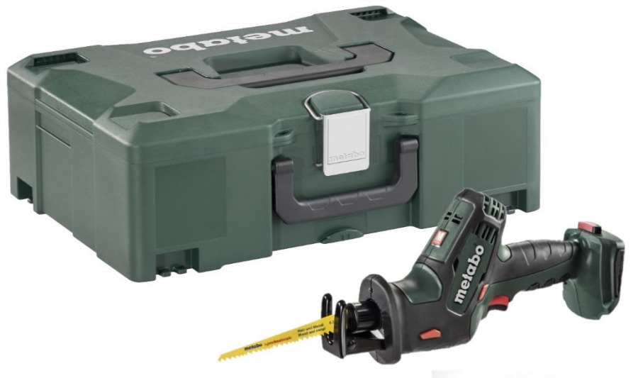 Cordless sabre-saw SSE 18 LTX Compact, without bat charger, Metabo  Cordless Sabre Saws