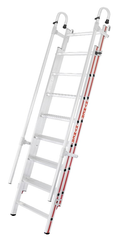 Rung ladder 2x8 steps 2,23-3,22m 6092, Hymer | Stokker- tools ...