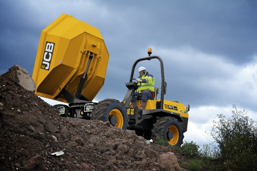 Aikštelės savivartis  6T, JCB
