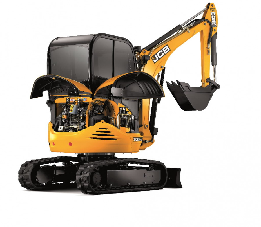 Mini ekskavators 8025 ZTS, JCB
