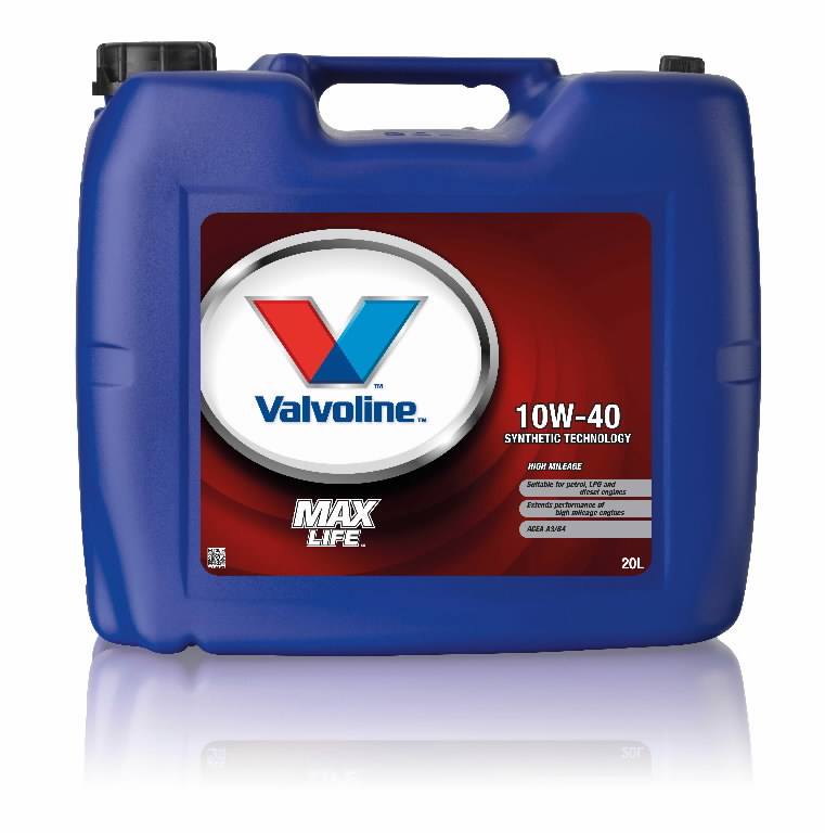 Aceite Valvoline MaxLife 10W40; 5L - 30,90€ -  Capacidad 5  Litros