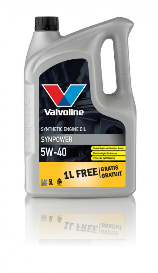 SYNPOWER 5W40 motor oil 20L, Valvoline | Stokker- tools, machinery,  maintenance