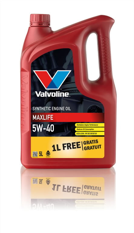 Alyva varikliui MAXLIFE 5W40 4+1L