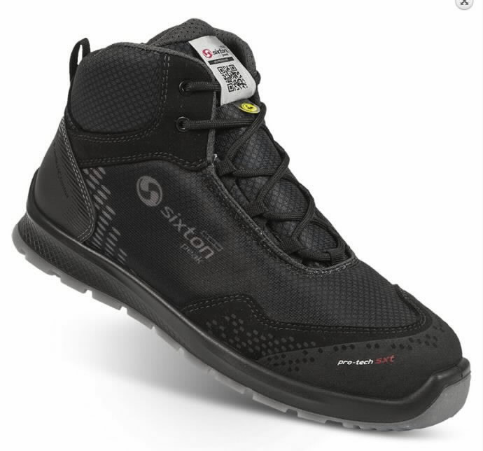 Safety shoes Skipper Auckland High, black S3 ESD SRC 44