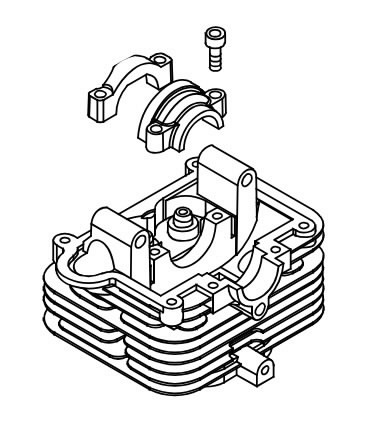 CYLINDER HEAD, ECHO