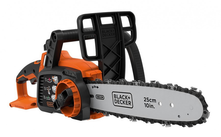 Cordless chainsaw GKC1825LB / 18 V / 25 cm, w.o. batt/charg, Black+Decker - Battery  chainsaws