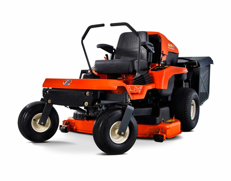Nulles apgriešanās rādiusa mauriņa traktors  GZD21, Kubota