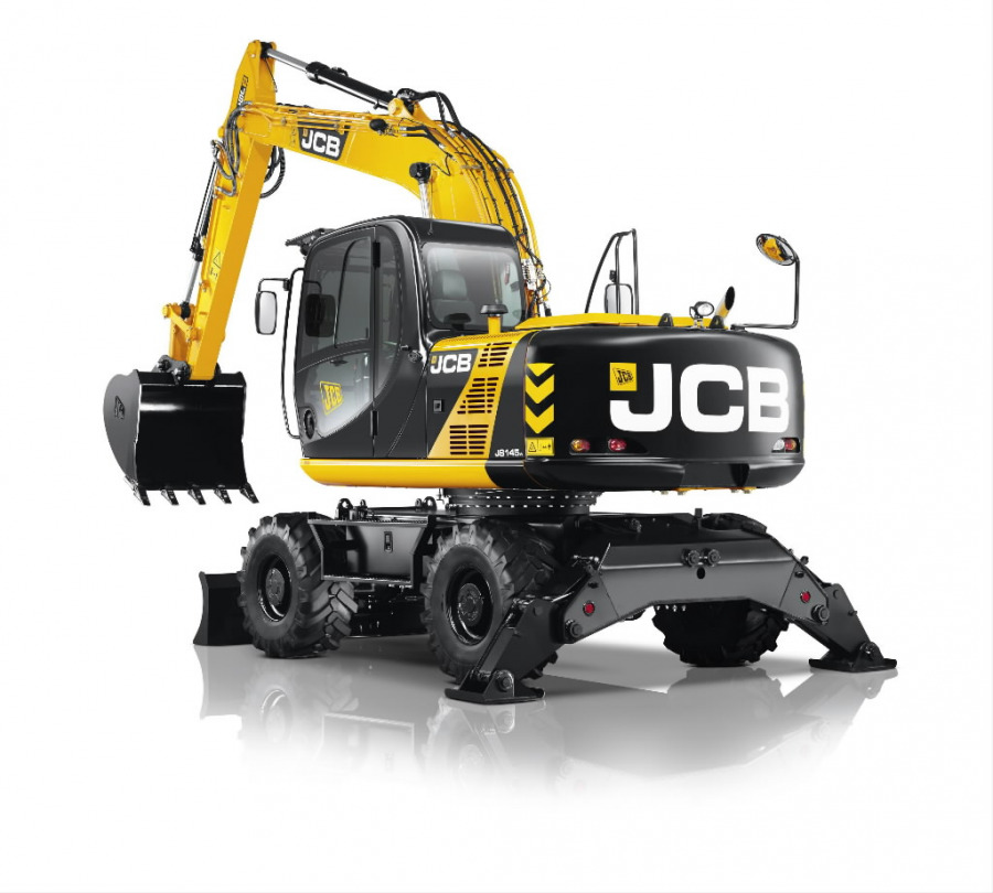 Wheeled excavator  JS145W, JCB