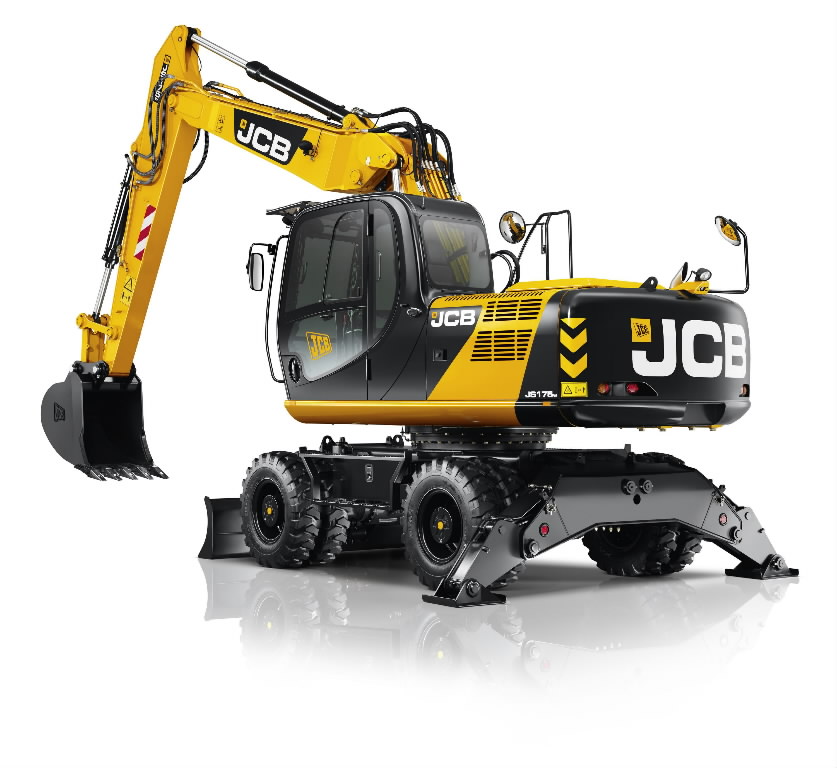 Wheeled excavator  JS175W, JCB