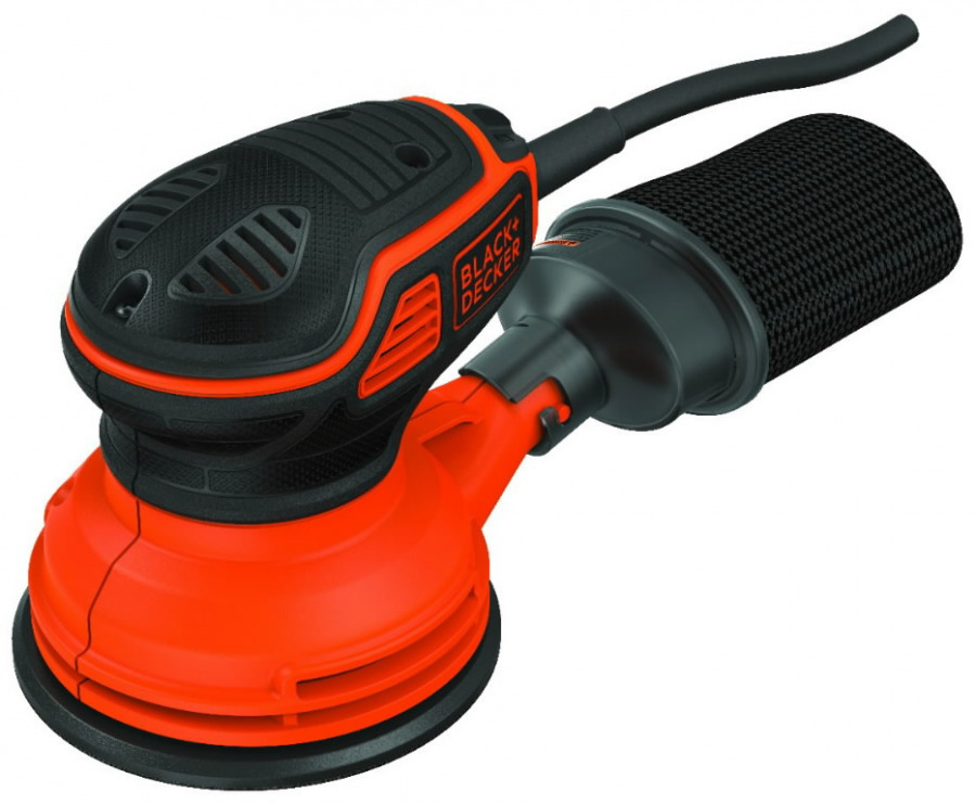 Random orbital sander KA199 125 mm Black Decker Random