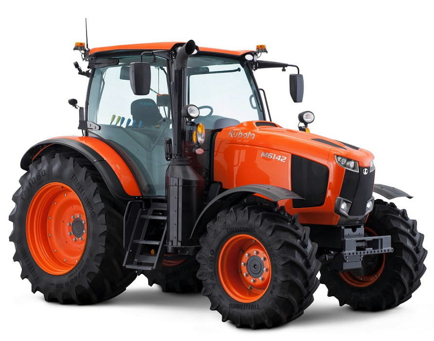 Traktorius  M6142 Powershift (142 + 19 AG), Kubota