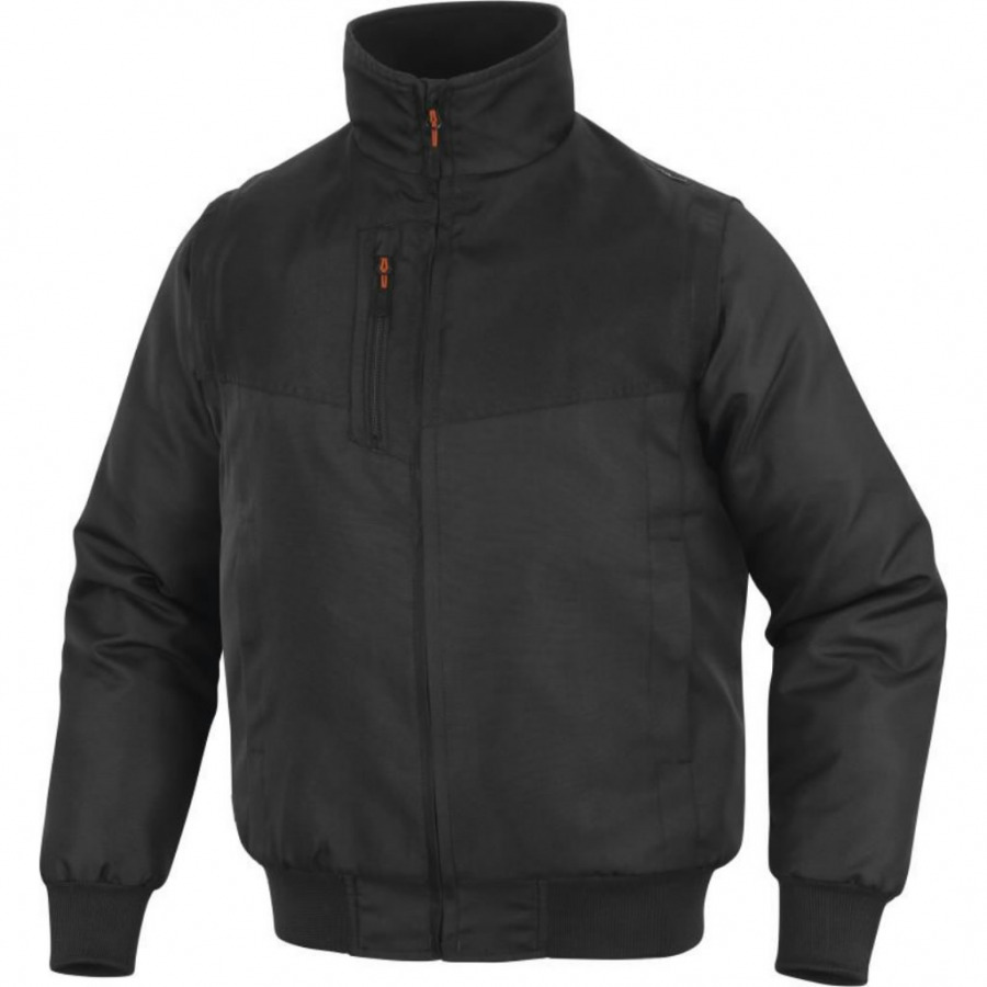 Winter work jacket Reno2 2 in 1, grey/black S, Delta Plus Winter jackets