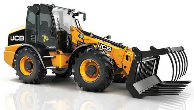 Teleskoop-frontaallaadur TM320, JCB | Stokker - tööriistad, masinad ...