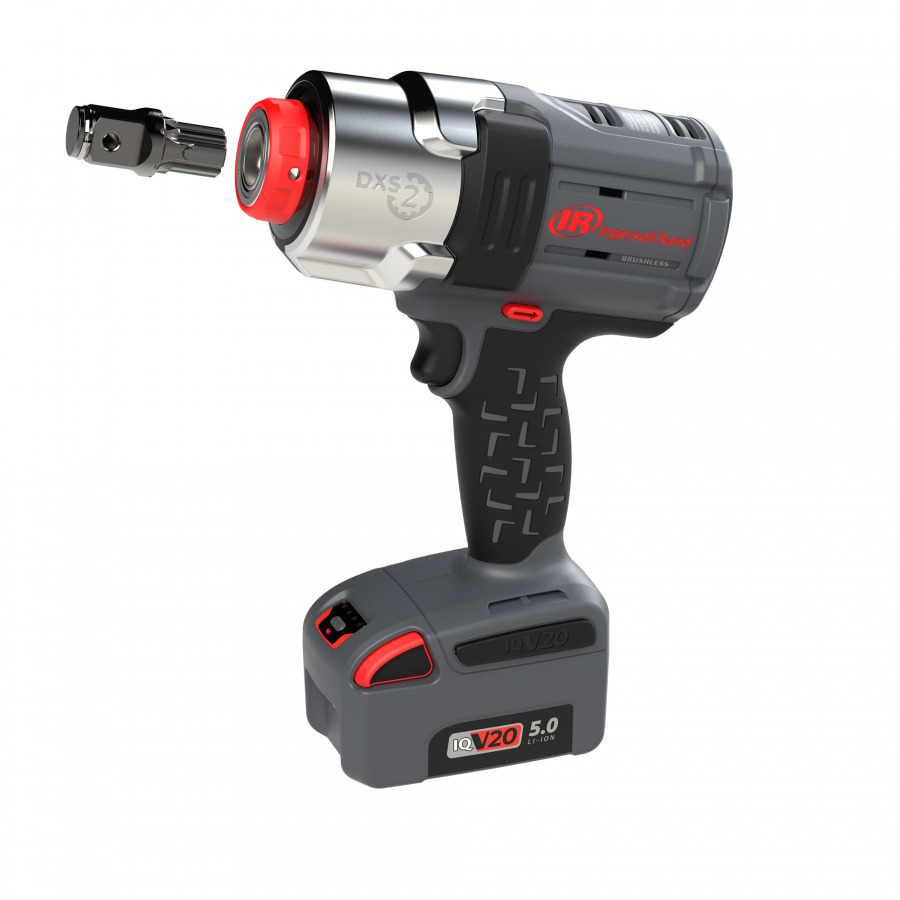 Ingersoll Rand W5153-K22B-EU Impact Wrench Kit, Wireless 3/4-Inch 20V, 2 X BL2022 5.0 Ah Li-Ion Batteries And Charger In 1 Carry Case
