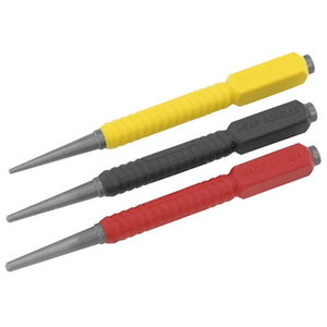 Dynagrip Nail Punch Set, 3pcs, Stanley