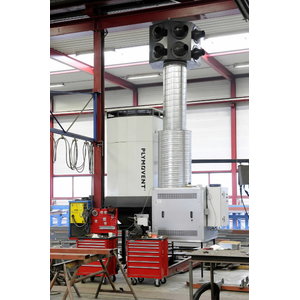 Welding fume filtration system Diluter EDS Go, Plymovent