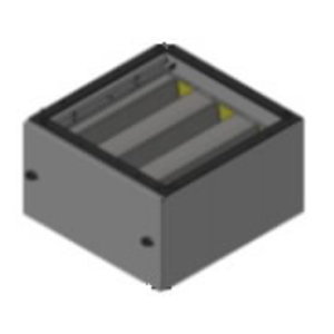 Filtro modulis CFM-M su anglinio filtro kasete, pilkas, Plymovent