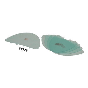 Transparent clear grinding visor for PersonalPro, Plymovent