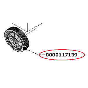 Wheel d=250mm for MobileGo 