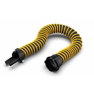 Coupler kit for dual tailpipes. 2m hose, reducer 100-75mm, Plymovent