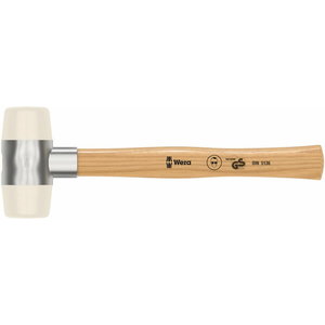 Soft-faced hammer with nylon head sections 6x135x380mm, Wera