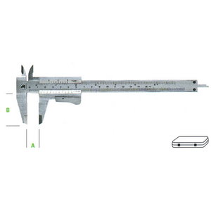  työntömitta 0-150 mm School type, Metrica