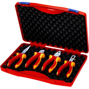 Insulated pliers set Compact-Box 4pcs, Knipex